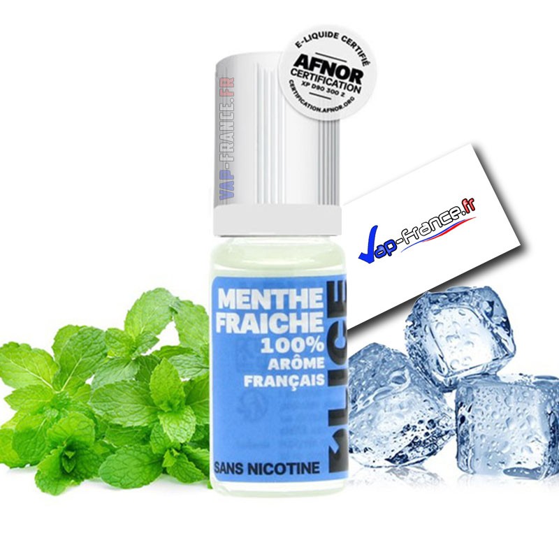 E-liquide Menthe Fraiche Dlice DLUO