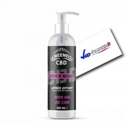 Crème de massage CBD ACTIVE 1000mg - Greeneo