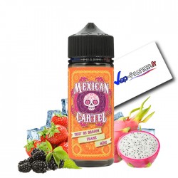 E-liquide Fruit du dragon, Fraise, Mûre 100ml - Mexican Cartel