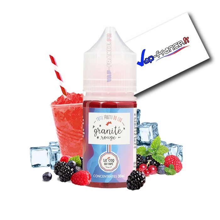 fruit rouges 30 ml le coq qui vape E-liquide arôme Concentré framboise symphonie le coq qui vape main image 0