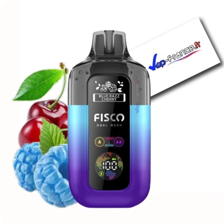 Puff Rechargeable Blue Razz Cherry 10 000 Puffs - Fisco Point