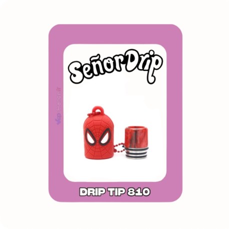 drip-tip-810-heroes-senor-drip-tip-spiderman-red-vap-france