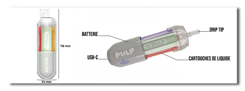 Pod Switch Starter rose de Pulp